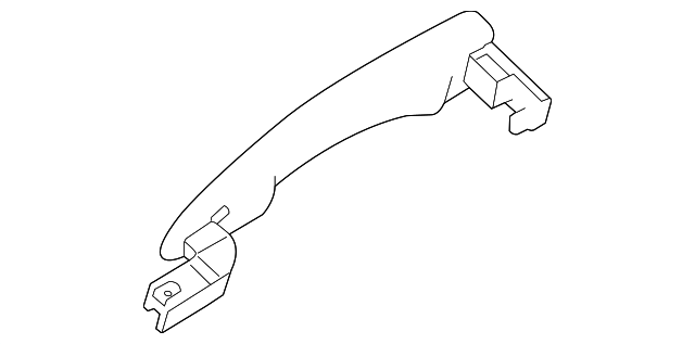 Genuine Nissan Handle Outside 82640-6LE1C