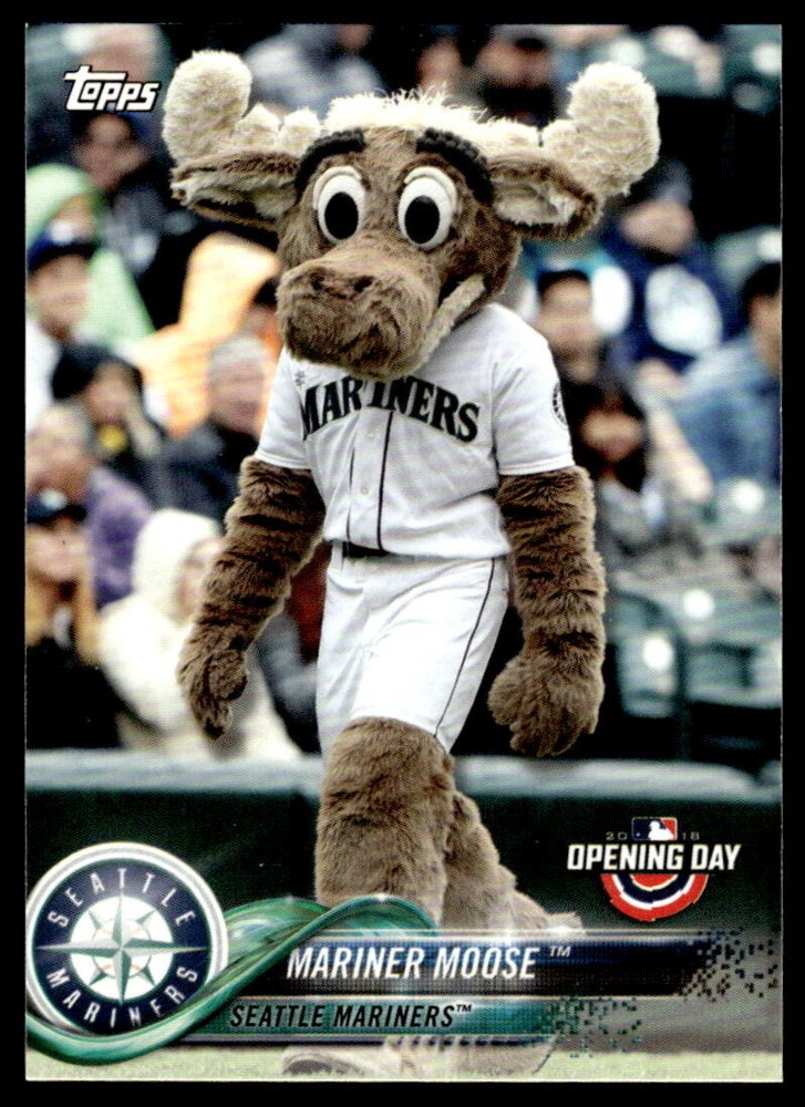 2018 Topps Opening Day Mariner Moose Mascots #M-21