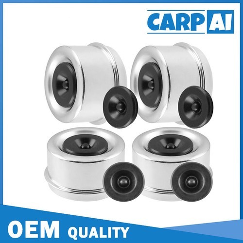 (4pcs) Trailer Bearing Dust Cap Axle Hub Grease Covers Wheel Bearing Protectors