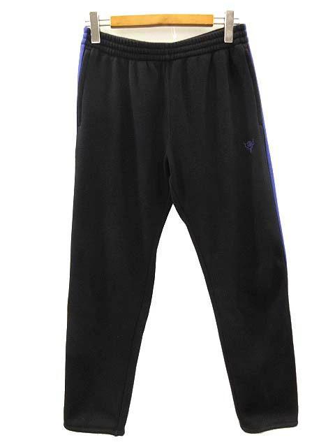 [Used] Needles Needles Sweat Pants Sideline Black Purple S ☆AA Men's [Vector Old