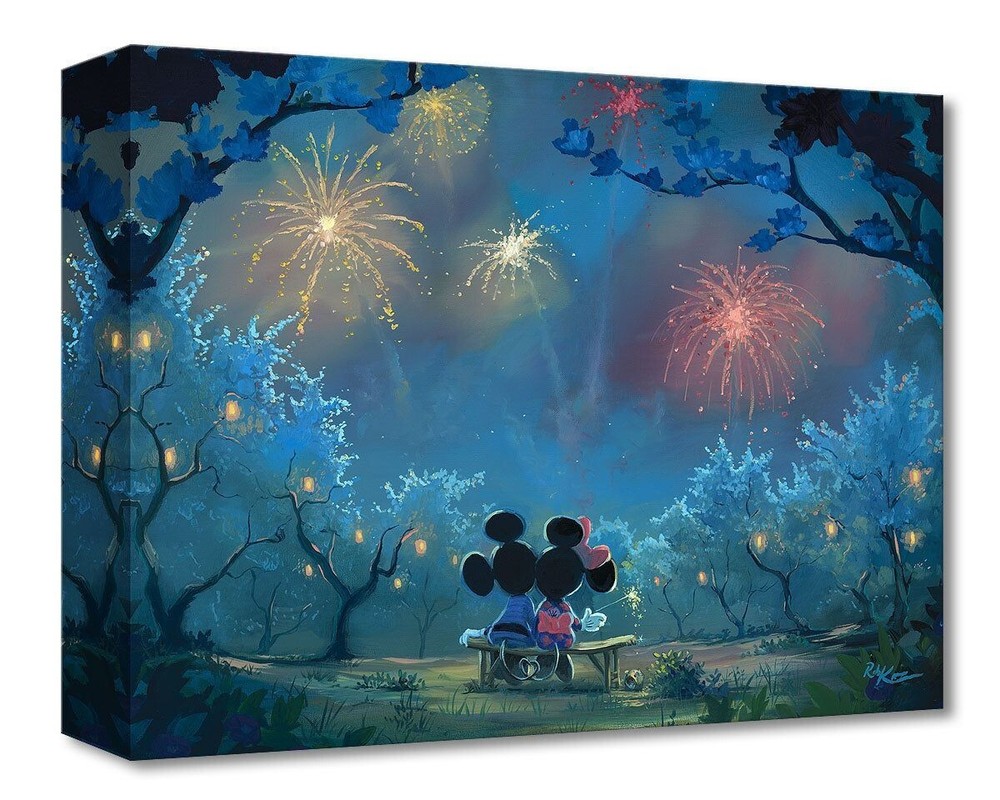 Mickey Mouse Disney Fine Art Rob Kaz Lt Ed 1500 Print TOC Memories of Summer