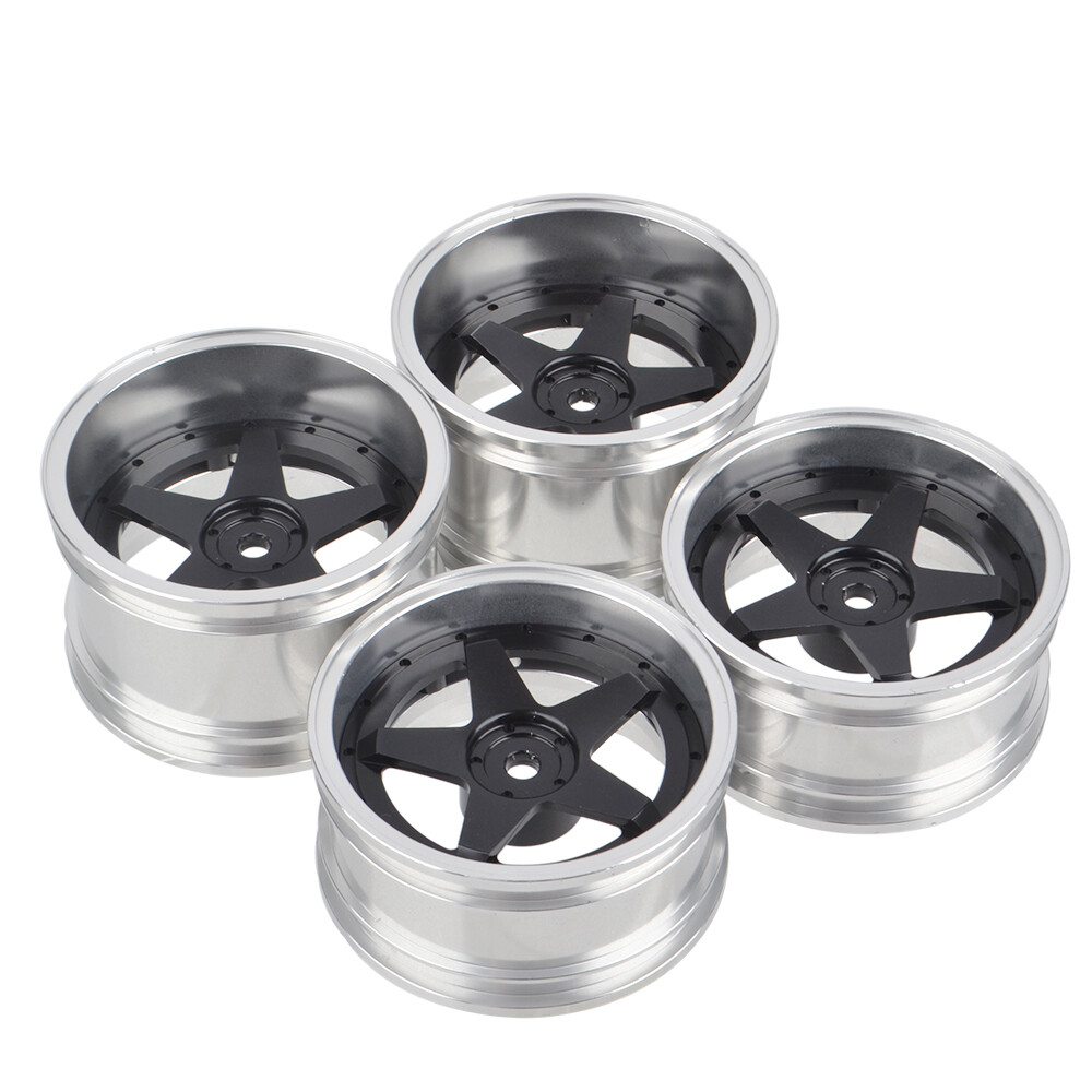 32mm & 26mm Aluminum Wheels for Tamiya 1/10 Porsche 934 TA02SW Touring Car