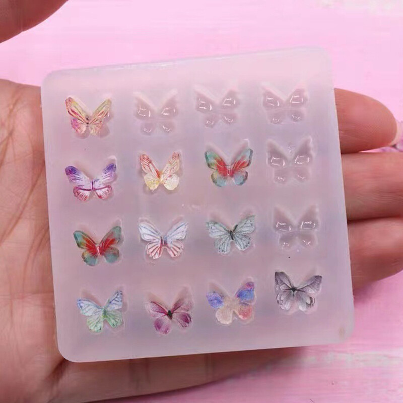 Butterfly Epoxy Resin Pendant Silicone Molds for DIY Jewelry Making