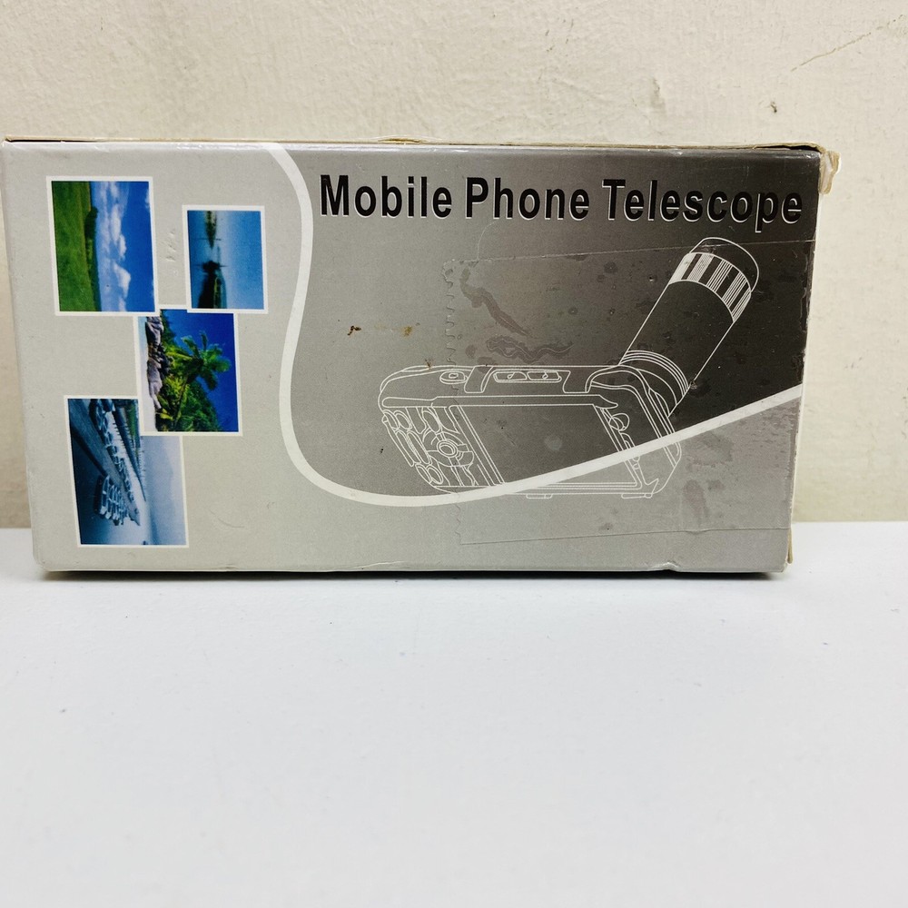 HD 8X Clip on Optical Zoom Telescope Camera Lens for Universal Mobile Cell Phone