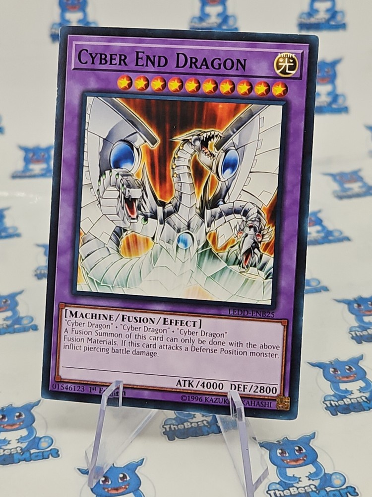 Cyber End Dragon LEDD-ENB25 Common 1st Edition NM YuGiOh Legendary Decks Rare-image