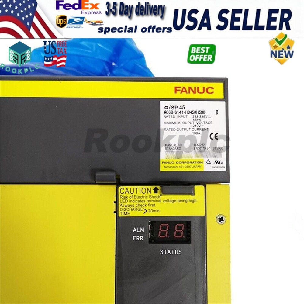 1PC FANUC A06B-6141-H045#H580 Servo Drive A06B6141H045#H580 New Fast Ship