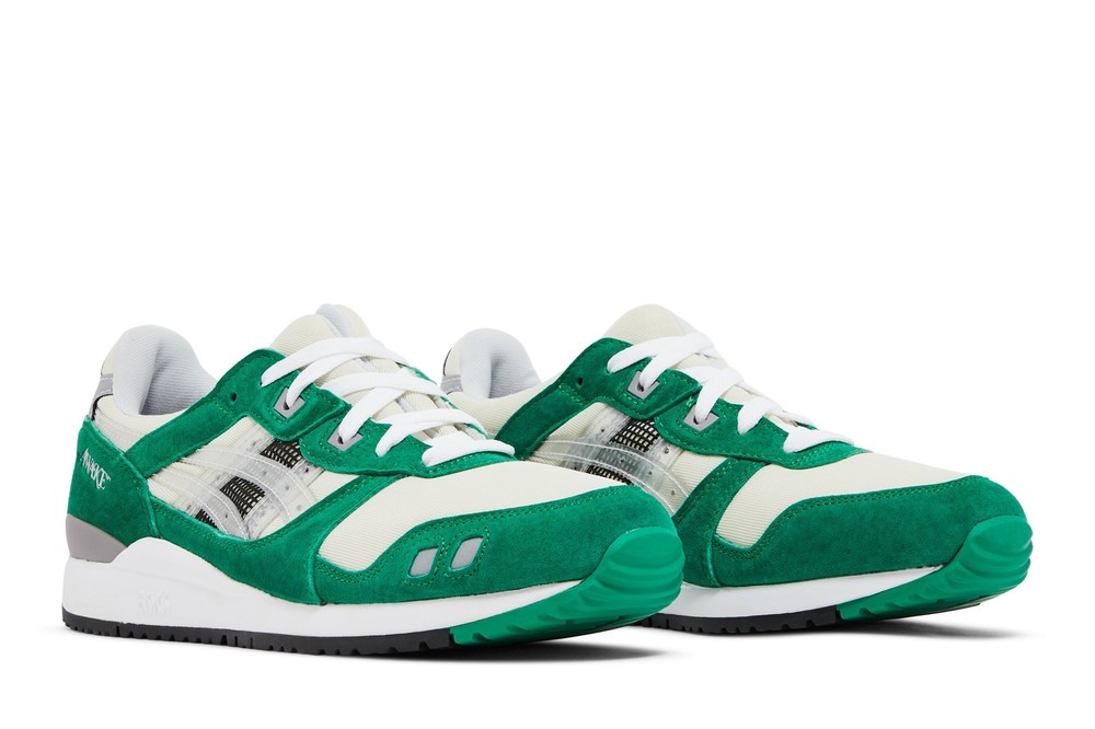 ASICS Awake NY Gel Lyte 3 Green Tambourine Sneakers 1201A568-100