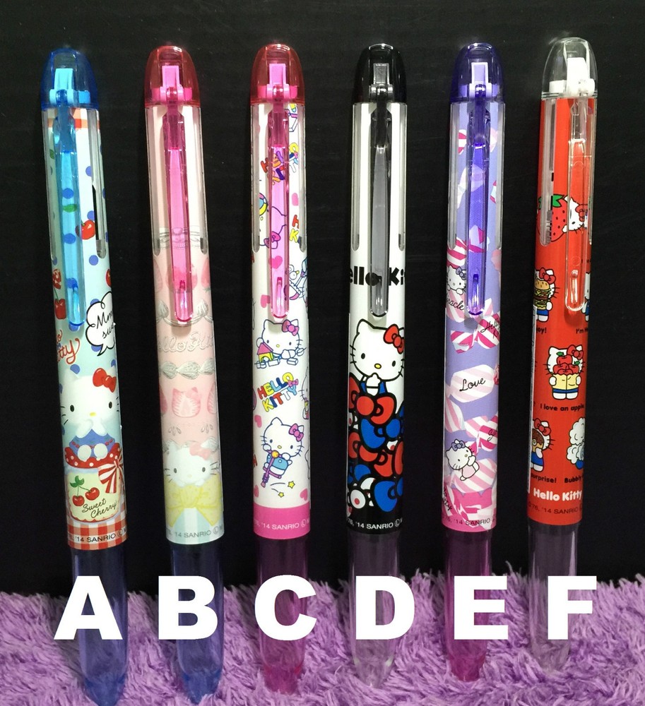 Hello Kitty Coleto Pens Cute Barrel CHOOSE Design Limited Edition Pilot Hi tec c