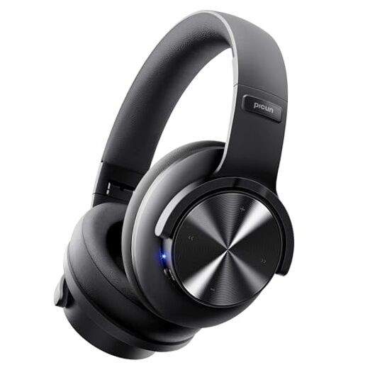 B8 Wireless Bluetooth Headphones with 120H Playtime in Black