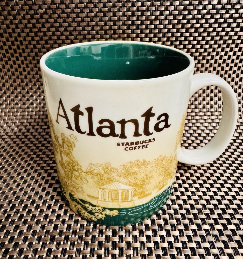 Starbucks Atlanta City Ceramic Mug 16 Oz Global Icon Collection 2009
