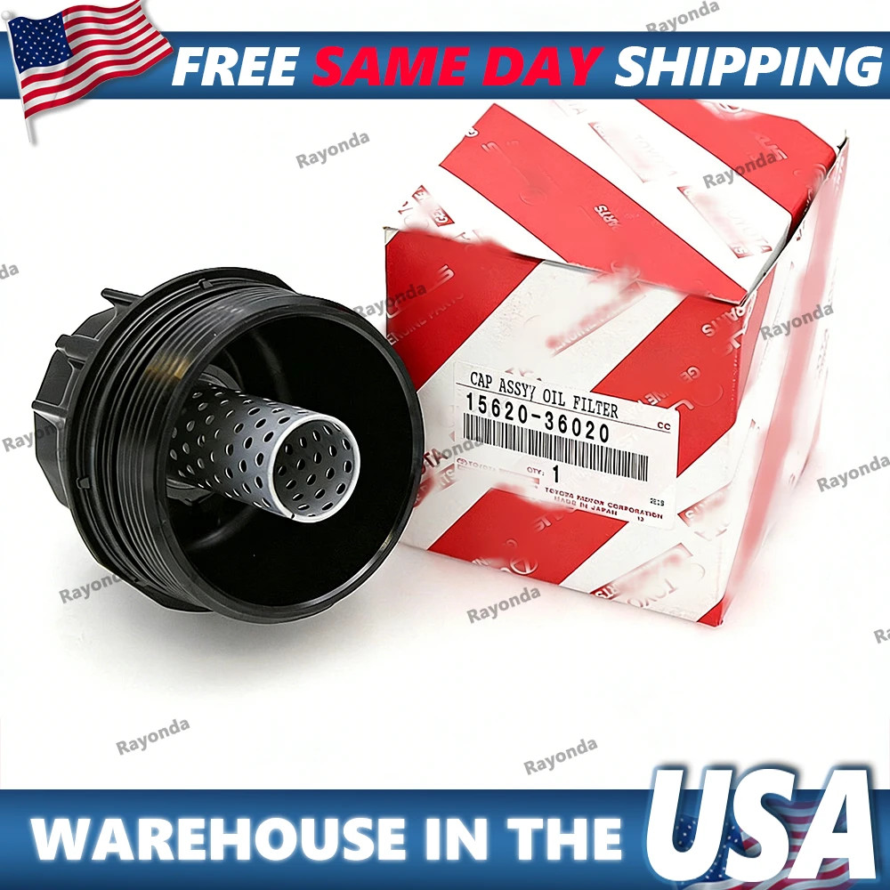 GENUINE Toyota Lexus OEM Engine Oil Filter Housing Cap 15620-36020 / 1562036020