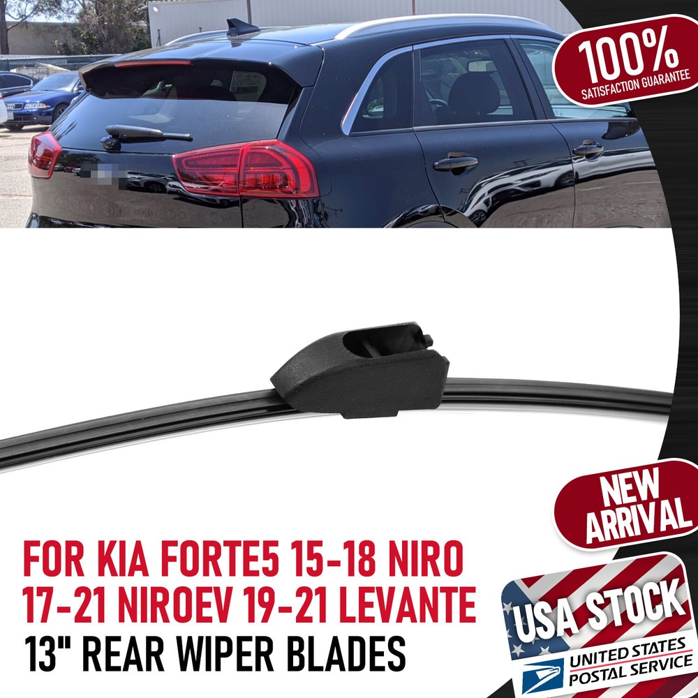 One Rear Wiper Blades Windshield Wiper Blades 13''All Season Easy  Installation