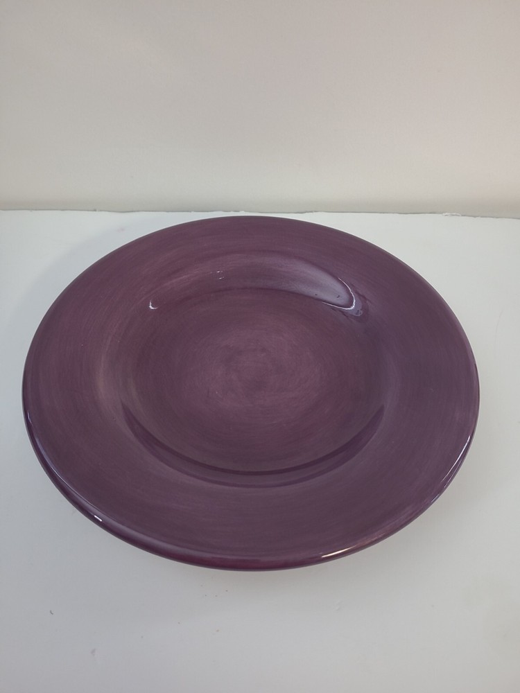 ESPANA 5 Plates Tabletops Unlimited  Plum Hand Painted Crafted