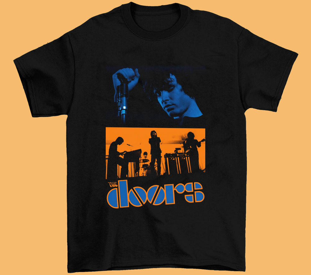 Inspired by The Doors Crystal Ship Black Unisex T-Shirt All Sizes