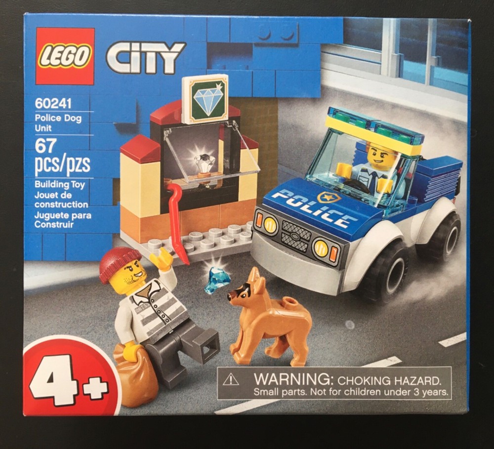 Lego City Police Dog Unit 60241 NEW