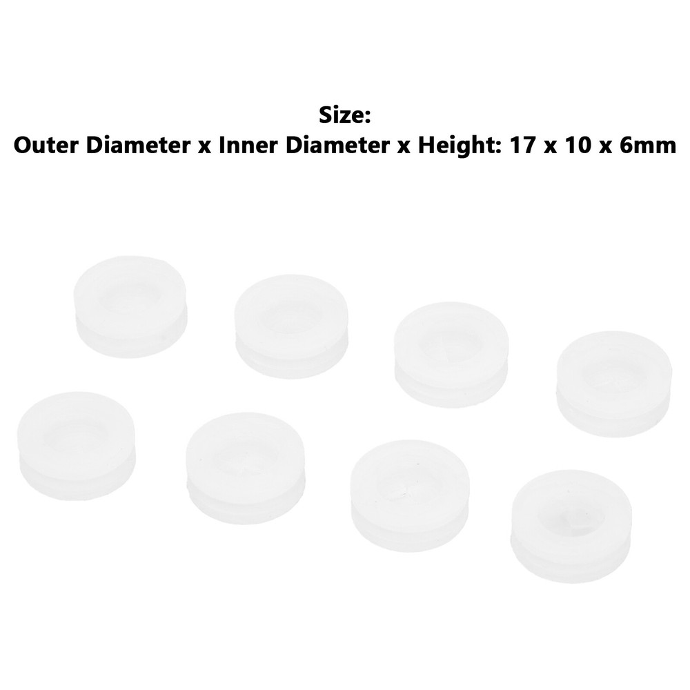 50Pcs Plugs Lid Odorless Straw Hole Grommets Reusable Replacement Beach New