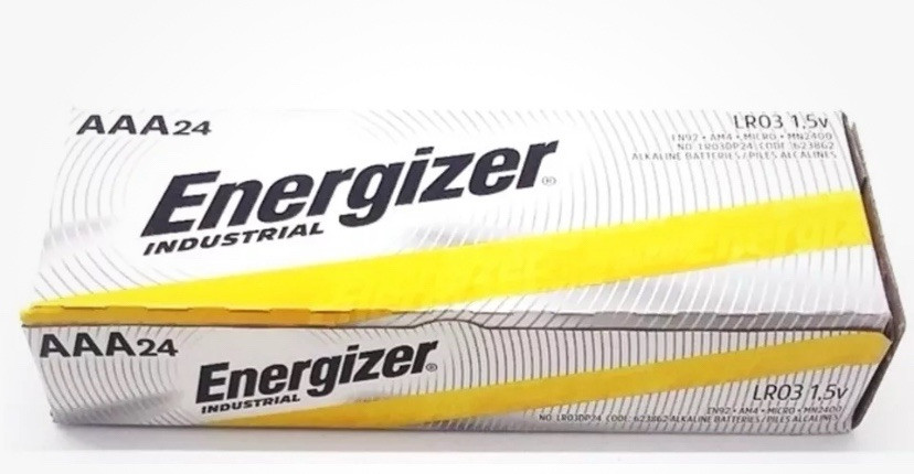 24 Energizer AAA Industrial Alkaline Battery