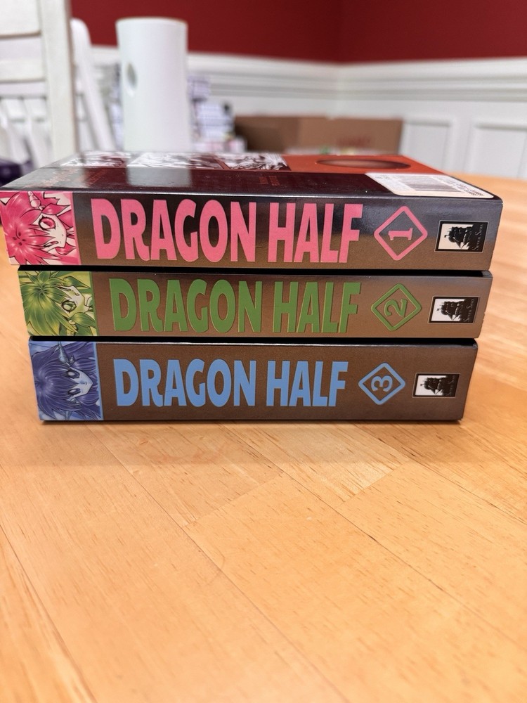 Dragon Half Vol 1-3 English Omnibus Manga Complete Set by Ryusuke Mita