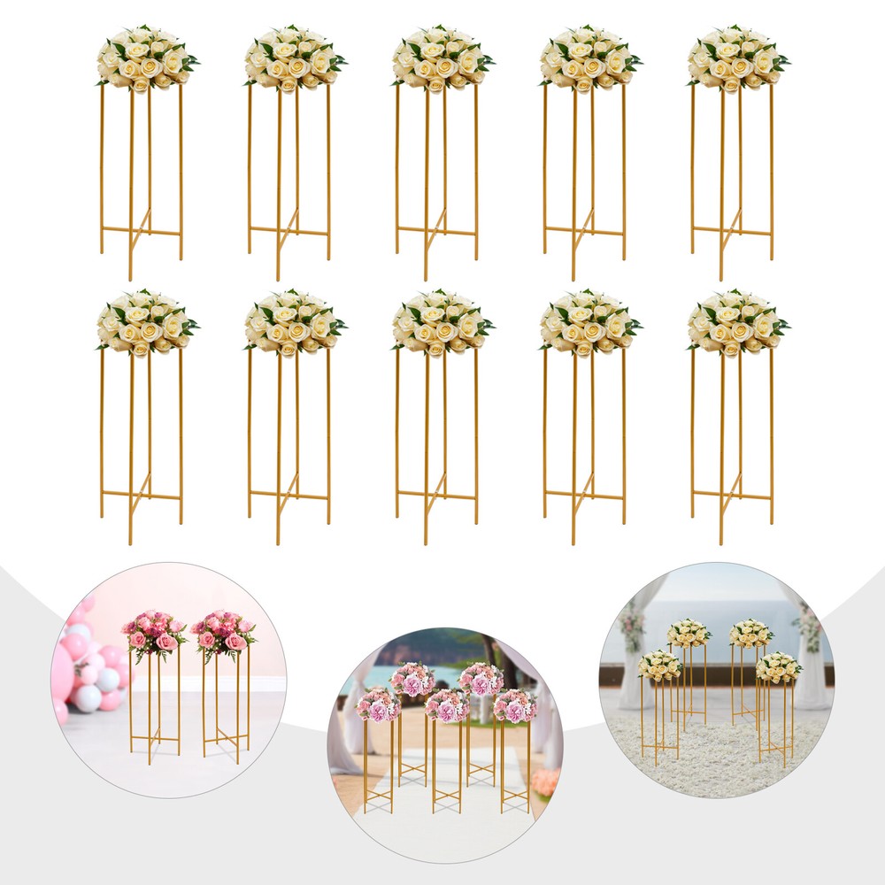 Wedding Flower Stand, Gold  Flower Stand, Wedding Centerpieces FlowerStand
