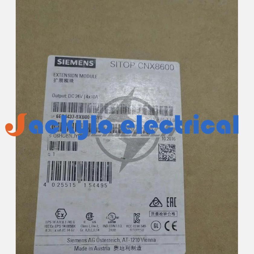 1PC New Siemens extended module 6EP4437-8XB00-0CY0