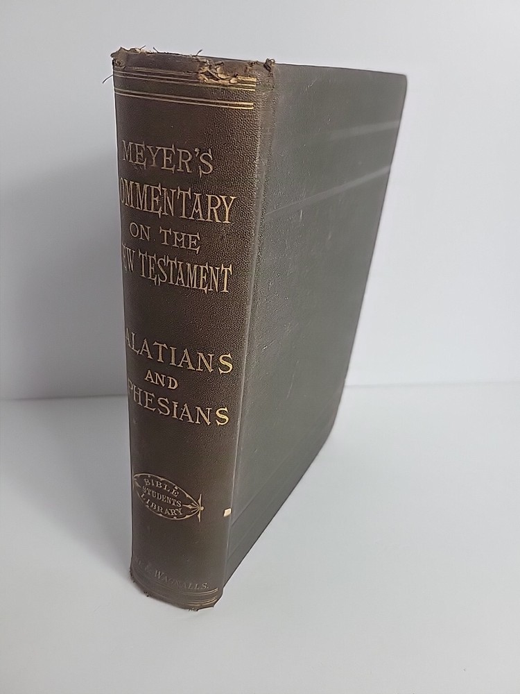 MEYER'S Commentary New Version Bible 1884 O