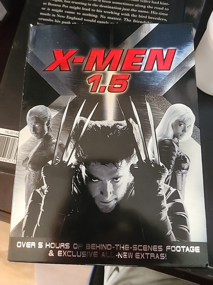 X-Men 1.5 DVD (2000, 2-Disc Box Set) Hugh Jackan, Halle Berry - Marvel -Used