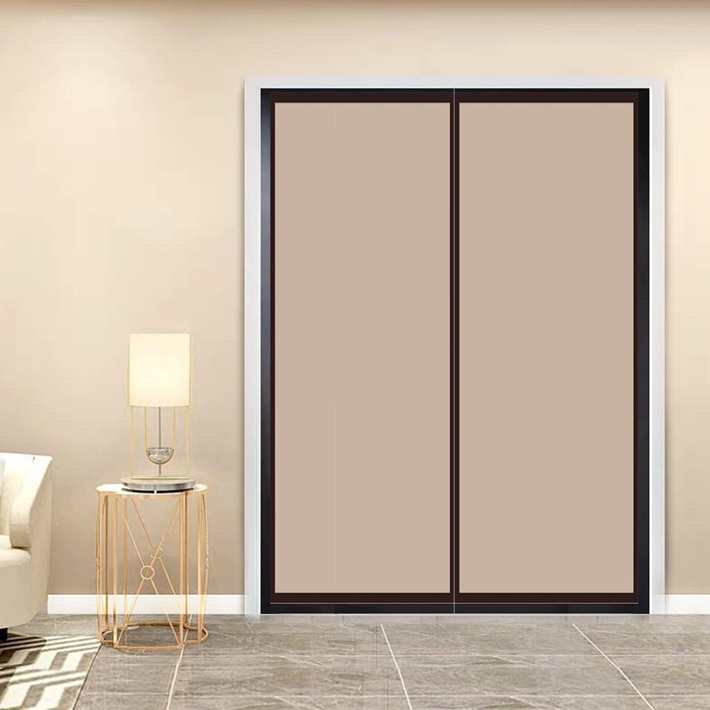 Magnetic Insulated Door Curtain, Fit Doors Size Up to 60