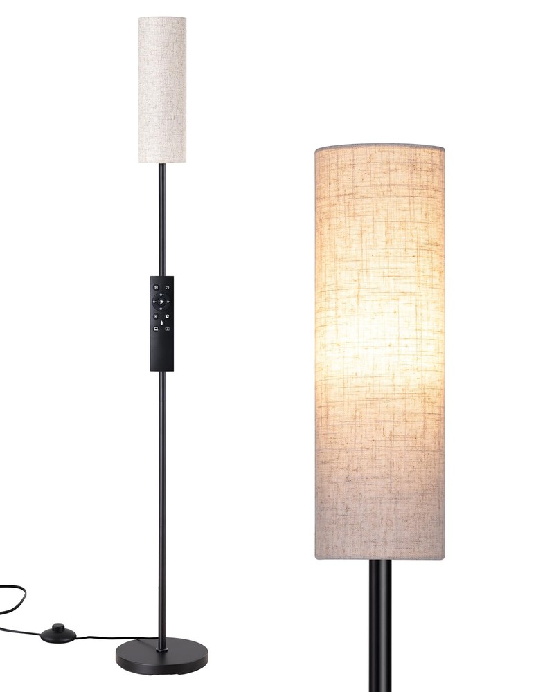 EDISHINE LED Corner Floor Lamp for Living Room, 65