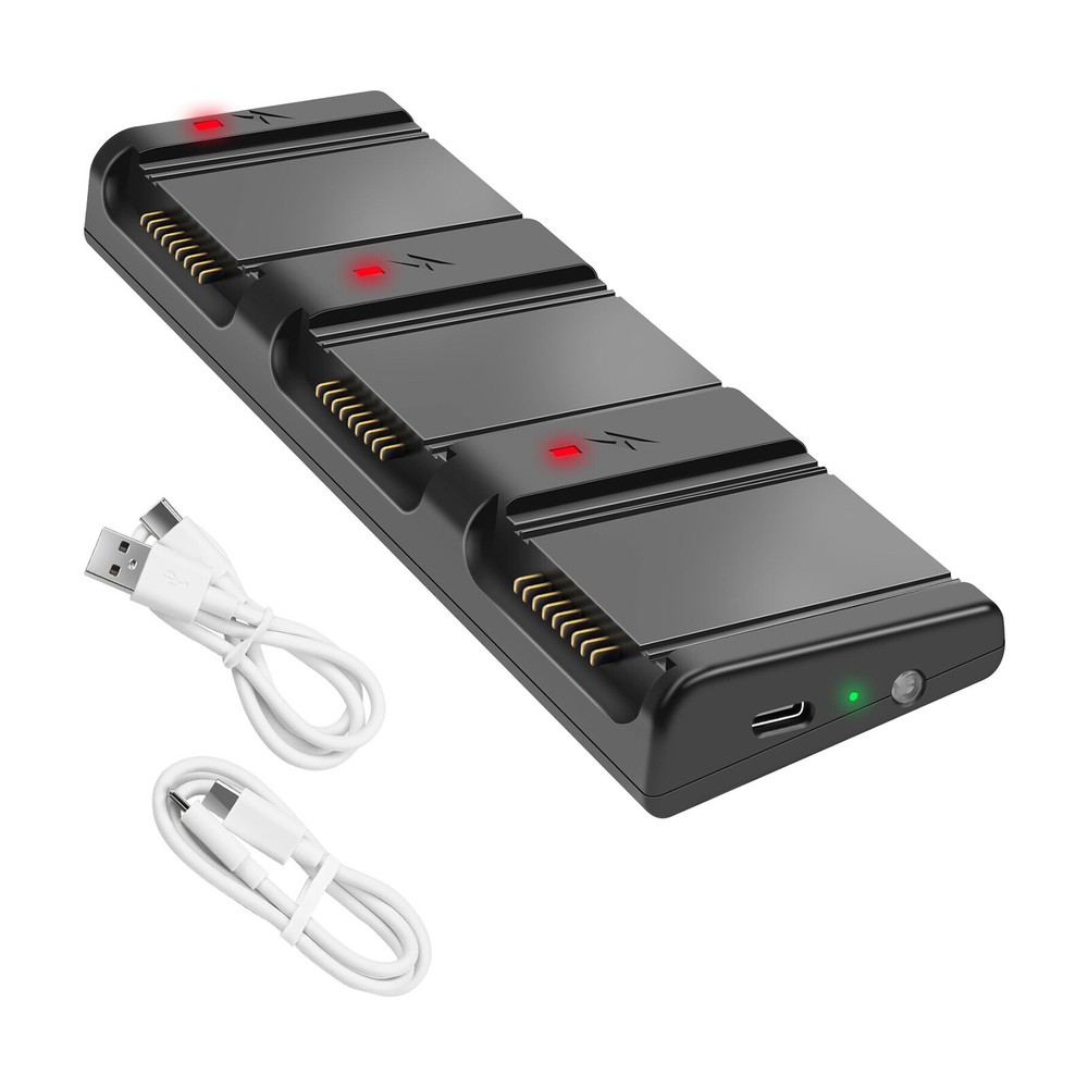 DJI Air 3 Drone 3-Way Fast USB Charging Hub Dock Station