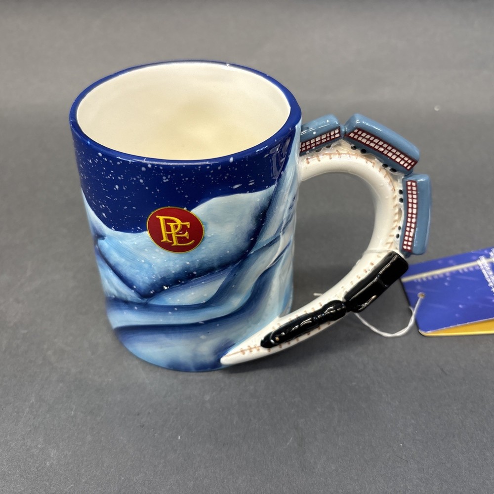 Vintage Polar Express Christmas Mug with Train Handle NWT 2004