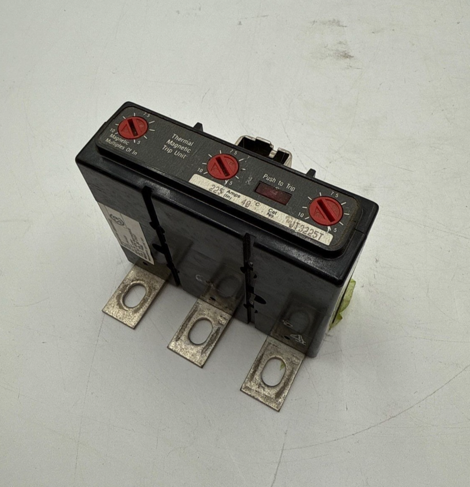 Cutler Hammer JT3225T Thermal Magnetic Trip Unit 225A 3P 600V 225 Amp 3 Pole