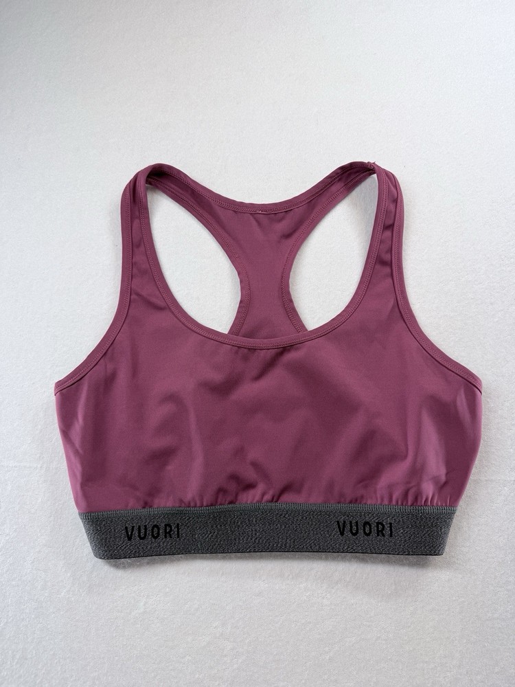 Vuori  Bra  Sport Women’s Small Burgundy Athletic Workout
