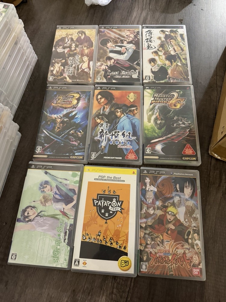 PSP Games Japan Bundle 76 games