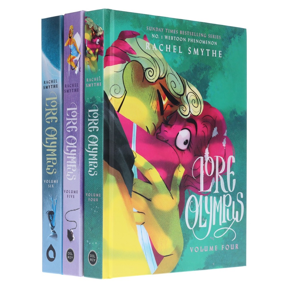 Lore Olympus By Rachel Smythe (Volume 4-6) illustrated 3 Books Set -Age 15+ - HB