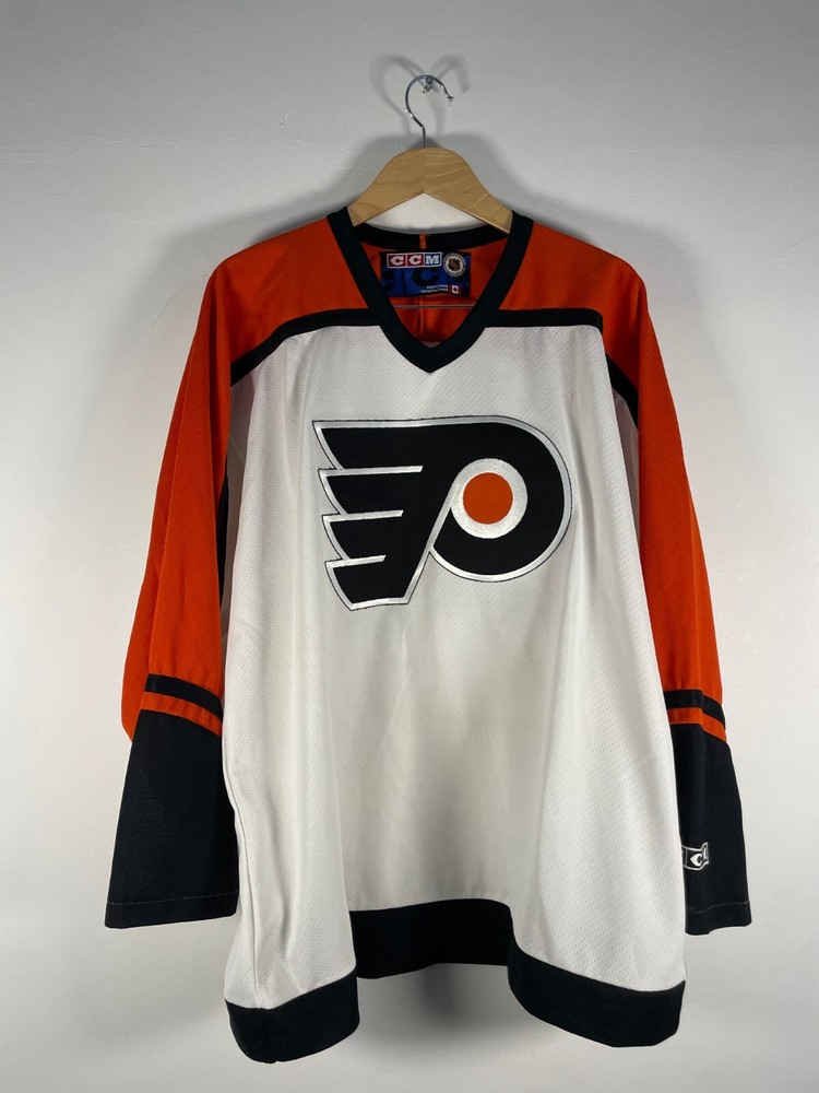 Vintage CCM Philadelphia Flyers Jersey (Size: XL) Made in Canada
