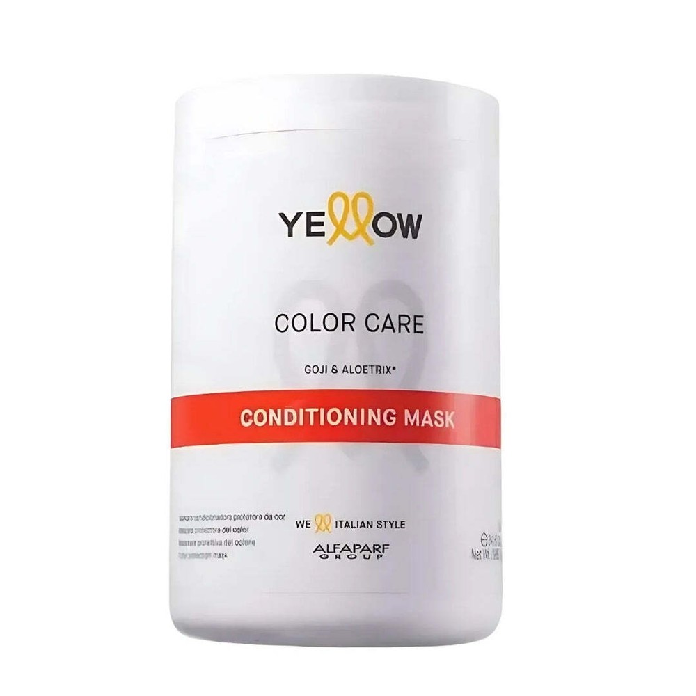 Color Care Conditioning Mask Colored Hair Maintenance 1000ml Yellow