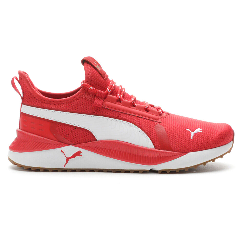 Puma Pacer Future Street Lifestyle Lace Up  Mens Red Sneakers Casual Shoes 38837