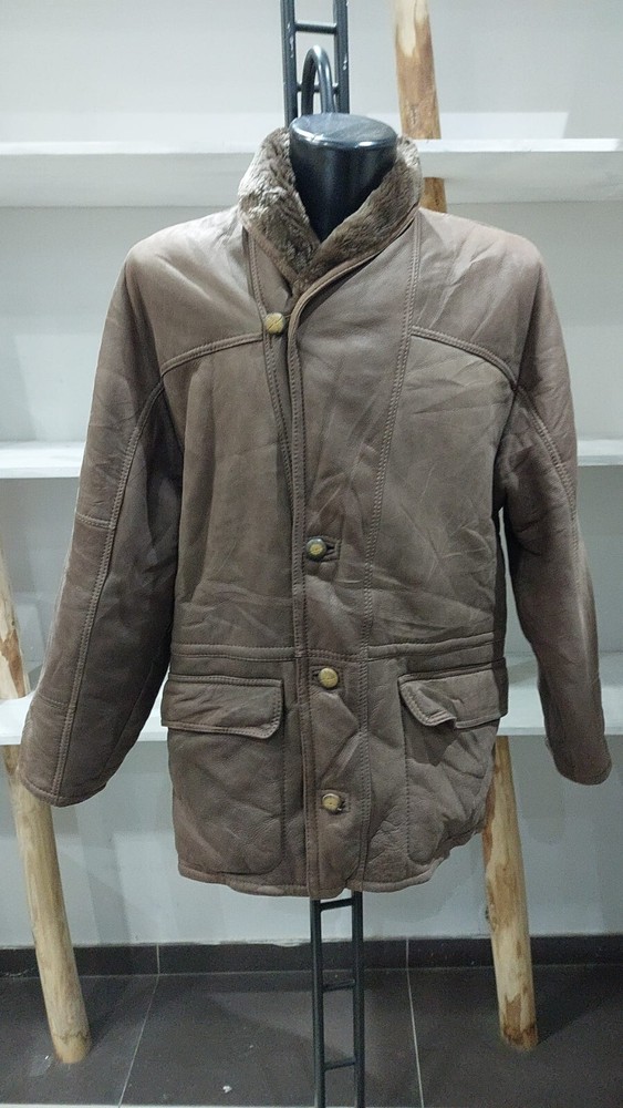 Pre-owned Shearling Men Brown Size 50 MGC138LZ