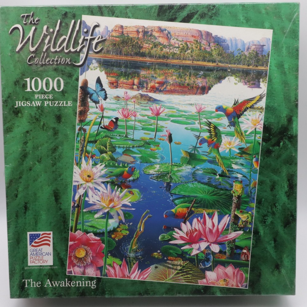 Rare Puzzle The Wildlife Collection The Awakening 1000 Piece Sealed
