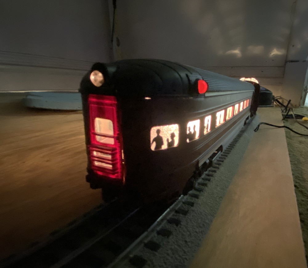 MTH #6014 Norfolk&Western RR 4 Car Set- 1 Vista Dome, 1 Observation & 2Passenger