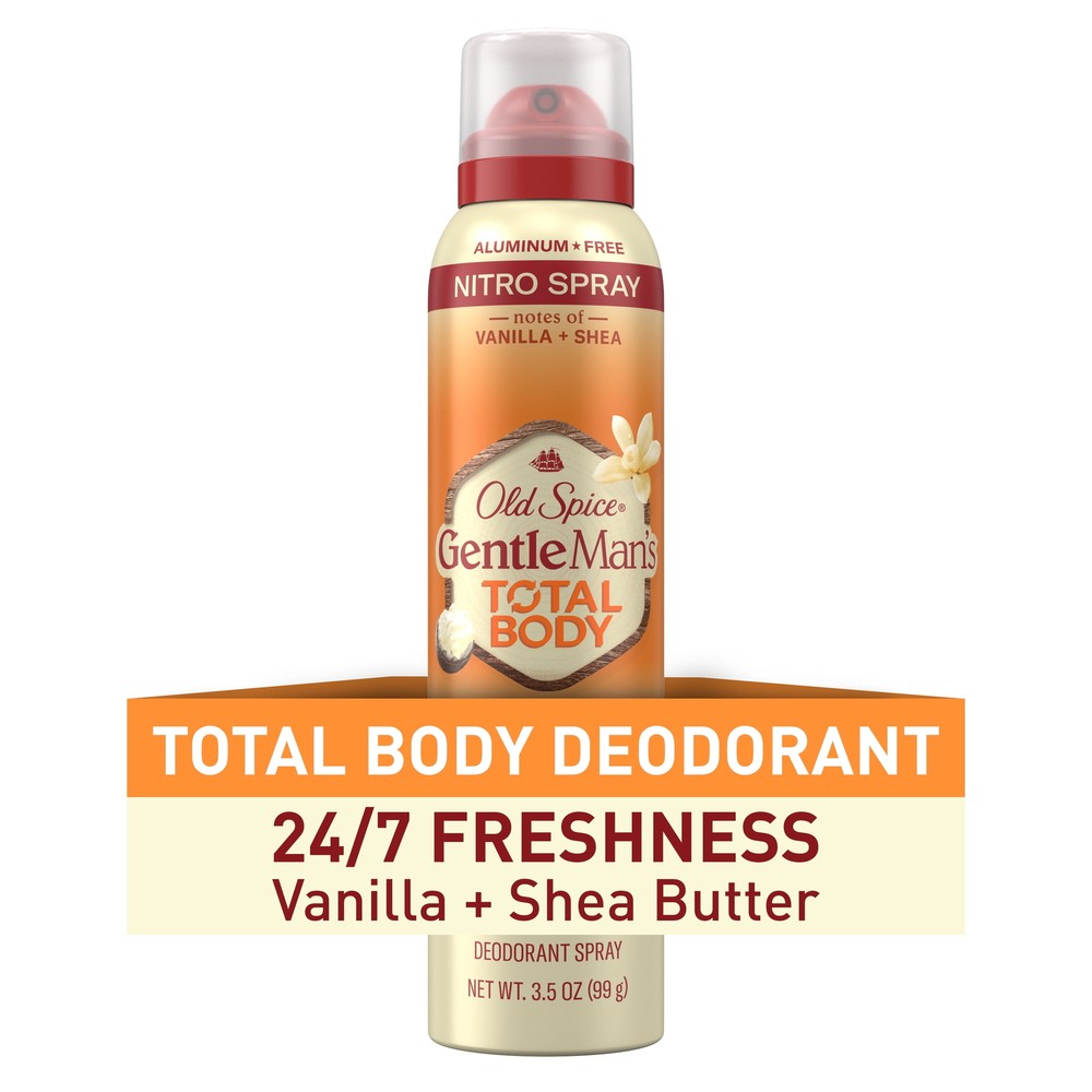 Old Spice Whole Body Deodorant for Men, Vanilla + Shea, 3oz