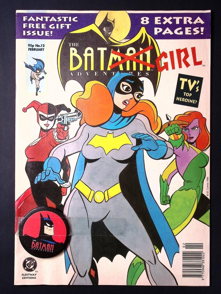 Batman Adventures Issue 12 - February 1992  1st Harley Quinn with badge F/VF