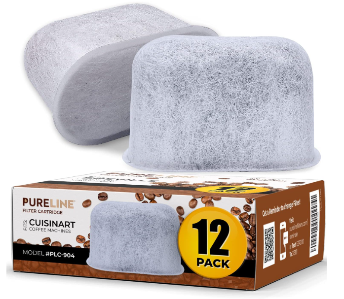 12 Pack Charcoal Coffee Filters for Cuisinart & Mac Coffee Makers