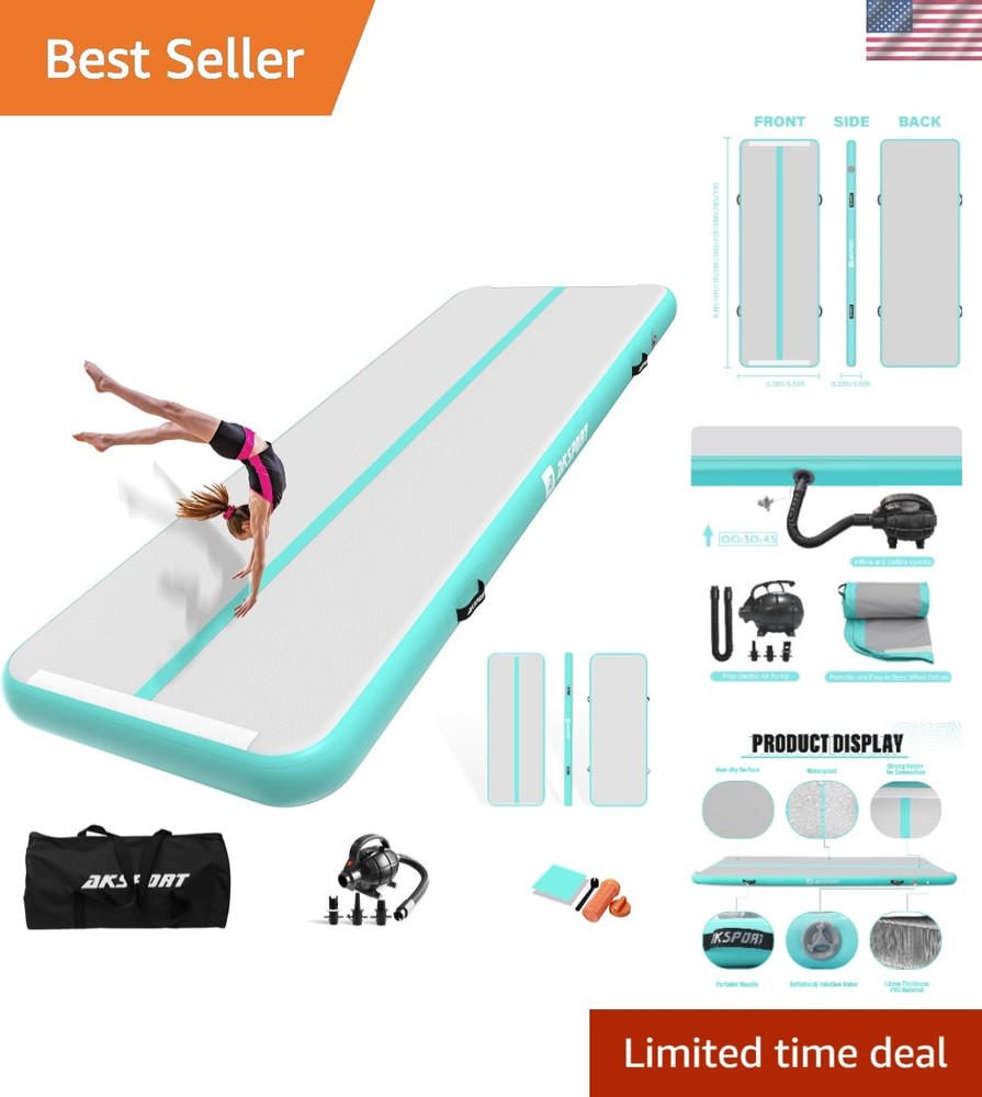 Inflatable Gymnastics Tumbling Mat - 10ft, 13ft, 16ft, 20ft & 23ft