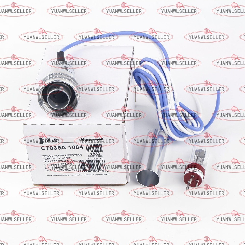 1PCS NEW Honeywell C7035A1064 Burner Flame Detector UV Sensor C7035A 1064