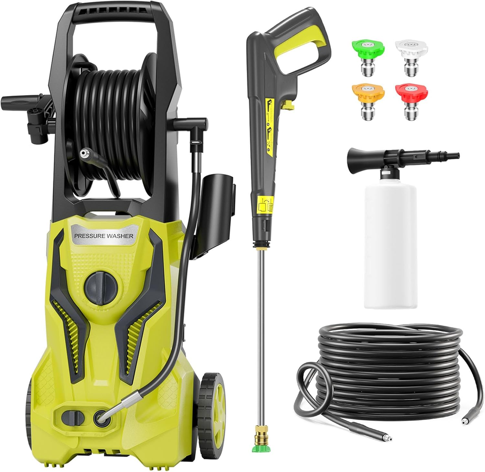 High-Power 5000PSI 3.2GPM Electric Pressure Washer for Cars