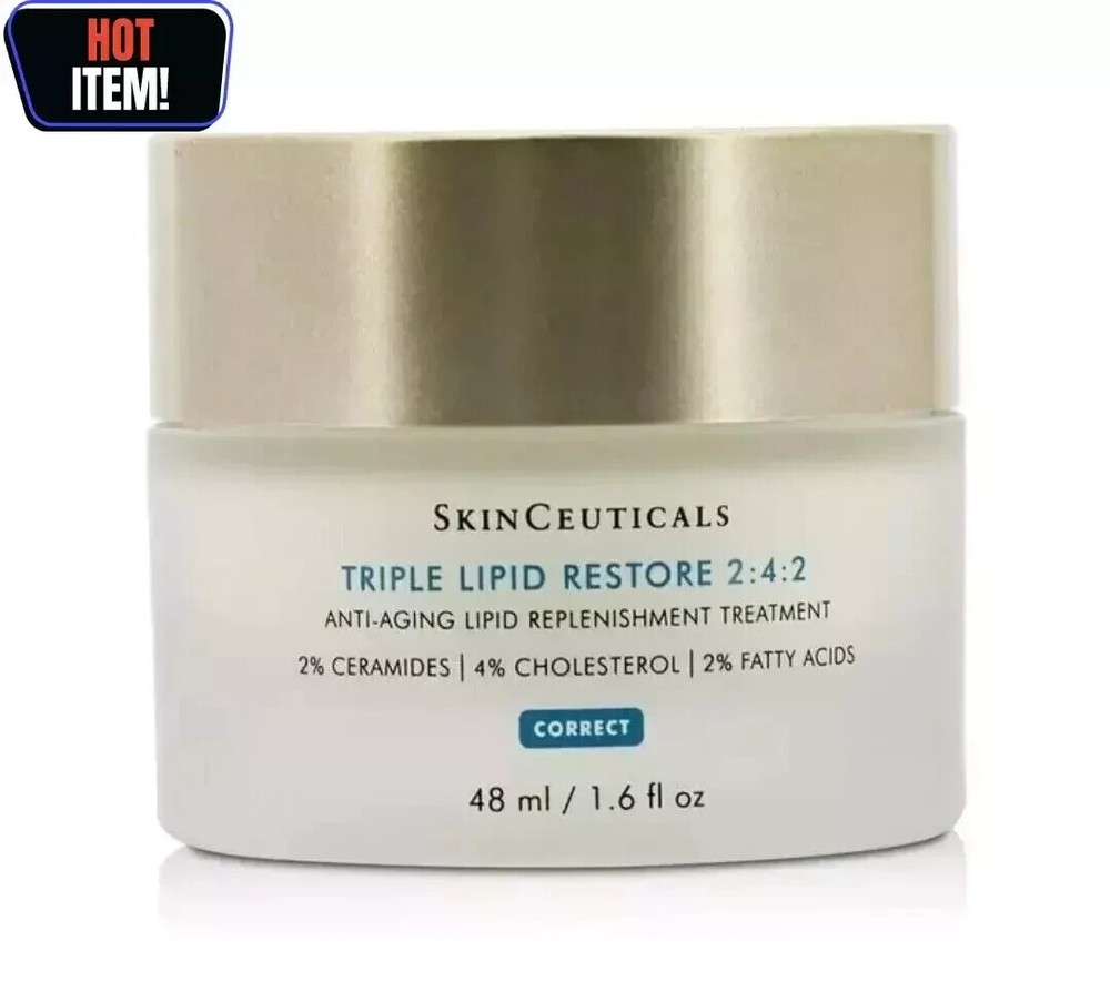 SkinCeuticals Triple Lipid Restore 2:4:2 Anti-Aging Cream 50ml 1.6oz Sealed Exp 10/2026
