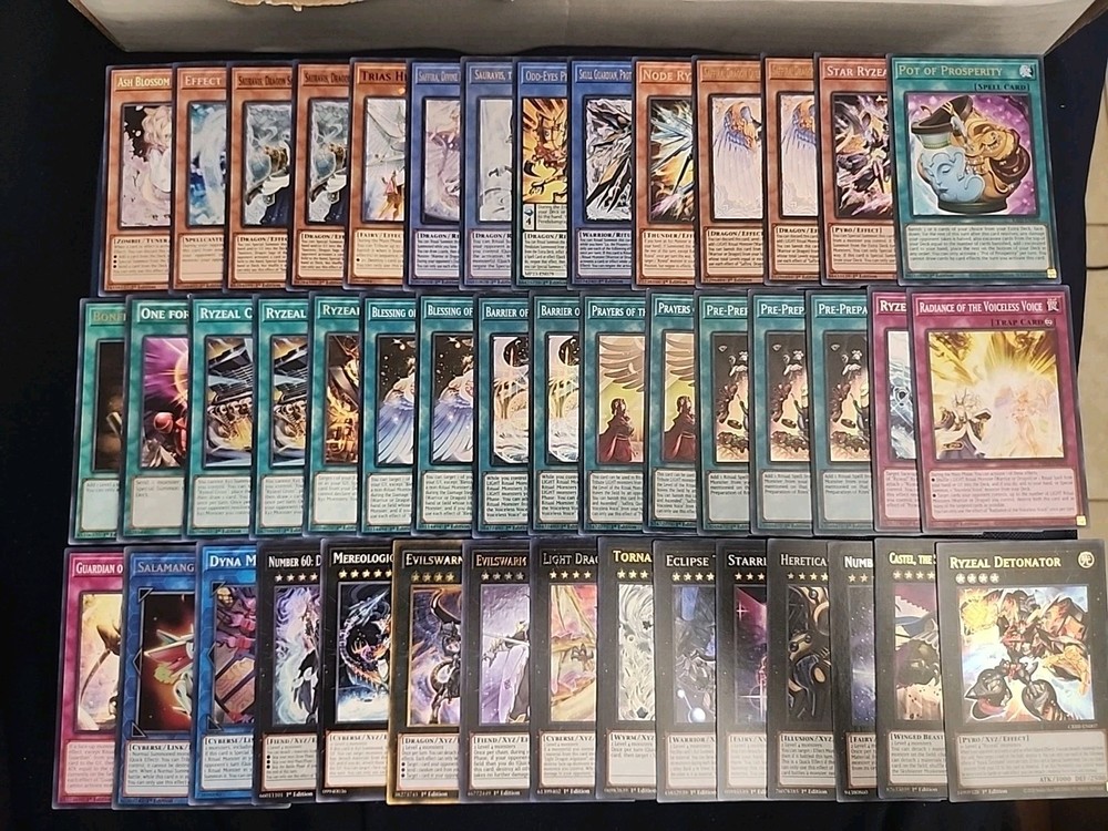 YuGiOh Ryzeal Voiceless Voice Deck Core with Saffira & Detonator