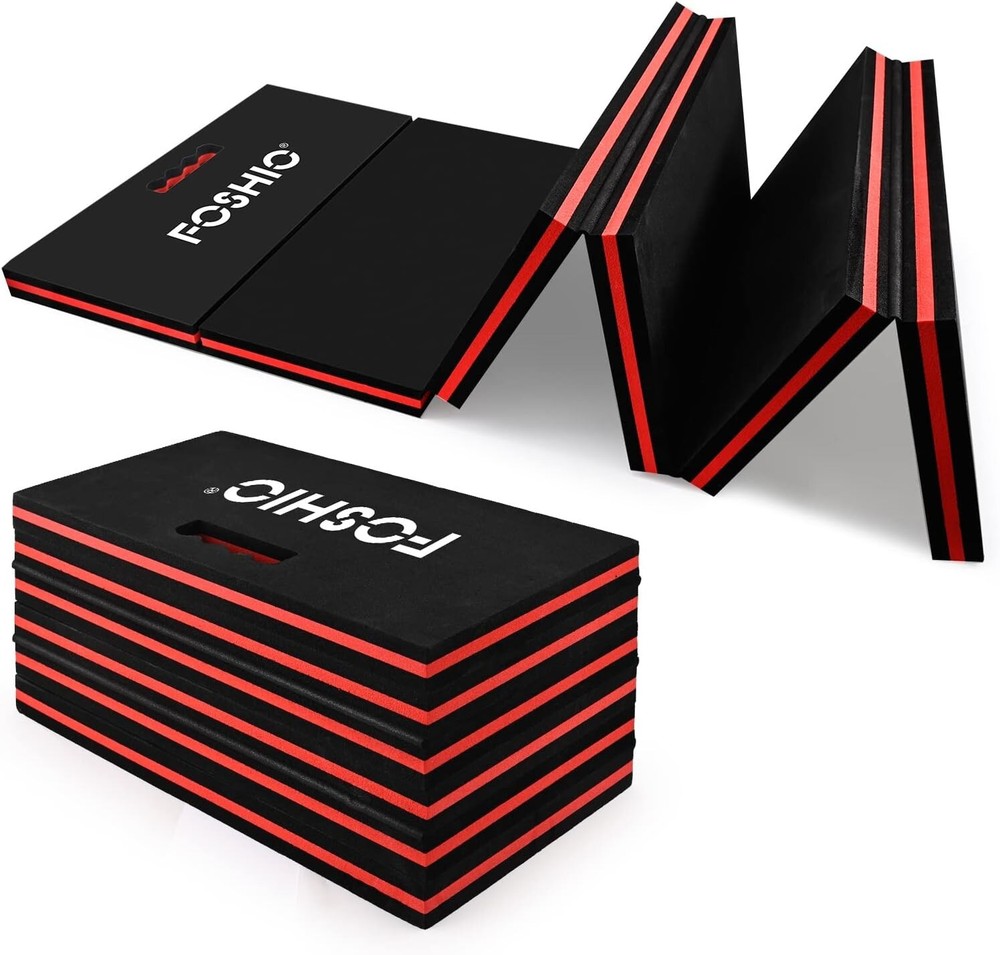 Foldable EVA Foam Kneeling Mat for Mechanics - Padded Workshop Floor Pad