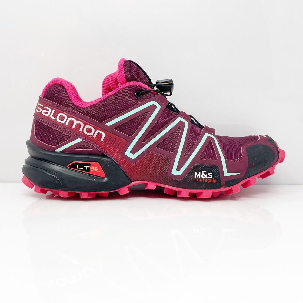 Salomon Speedcross 3 Trail Running Shoes Size 6.5 in Pink